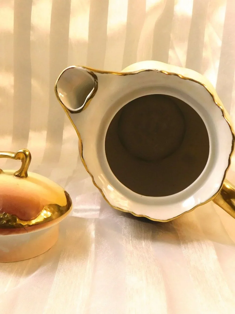Signed Atlas Brand Coffee Pot, Teapot, Chocolate Pot # 2889